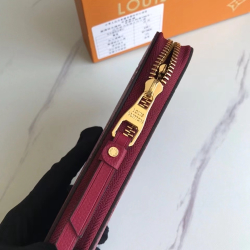 LVコピーウォレット素材ディテール